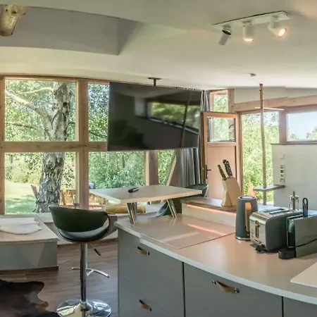 Fachwerkloft Am Bodden Mit Garten Und Teich Apartamento *